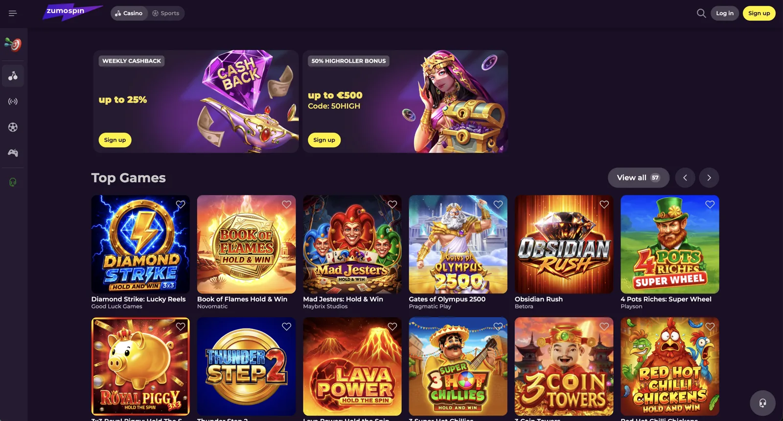 Zumospin Casino review