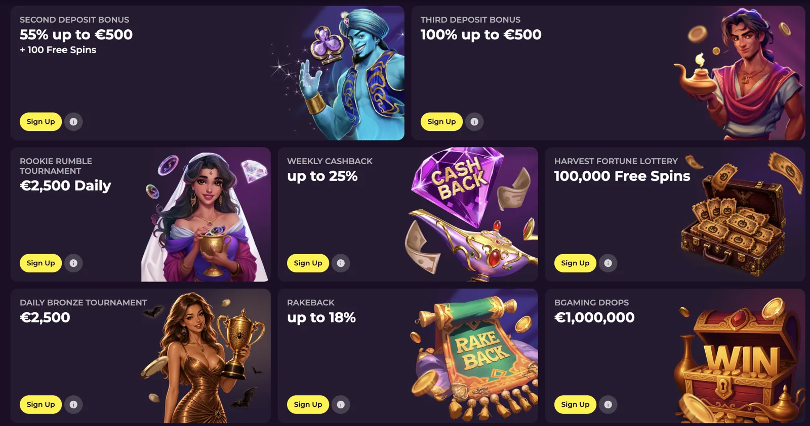 Zumospin casinopromoties